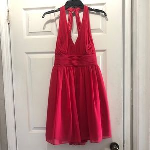 Beautiful Red Chiffon Dress